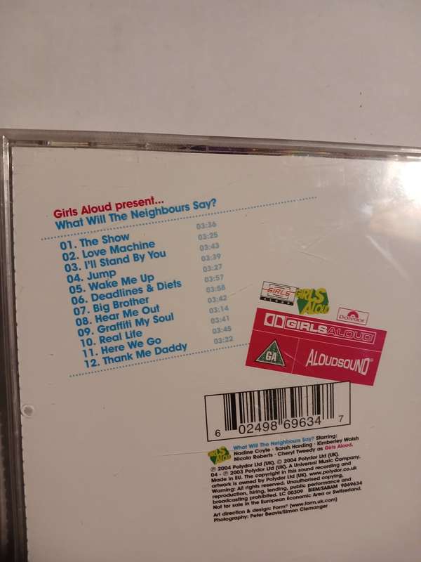 Girls Aloud, What Will the Neighbours Say? CD, US