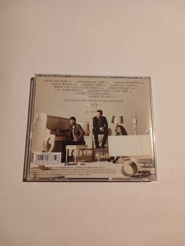 Lady Antebellum, Need You Know CD