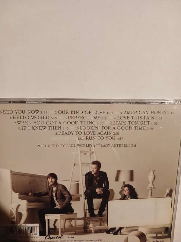 Lady Antebellum, Need You Know CD