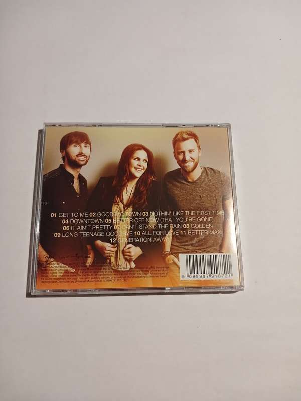 Lady Antebellum, Golden CD, EU