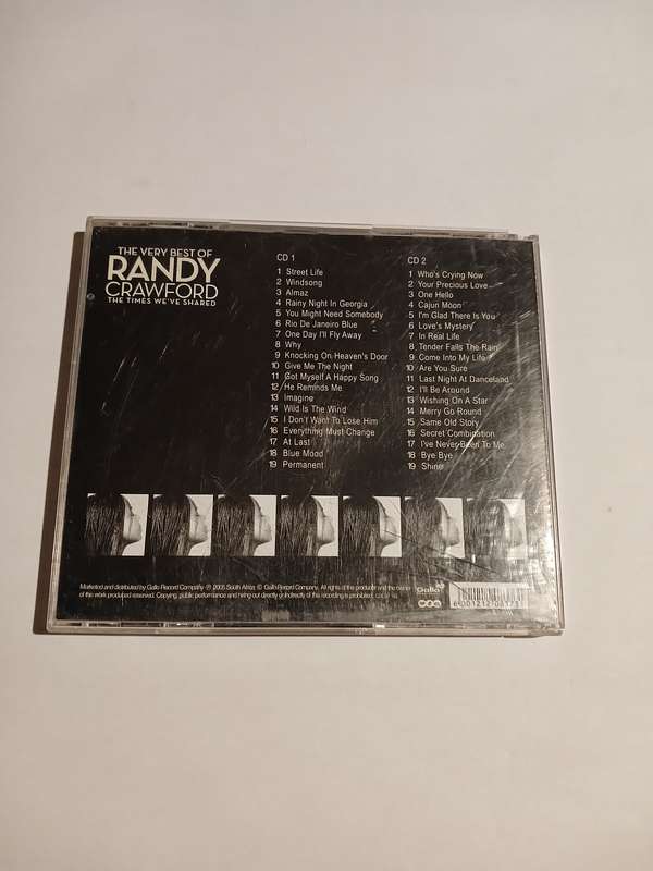 Randy Crawford, The Times We've Shared, The Very Best Of, 2 x CD