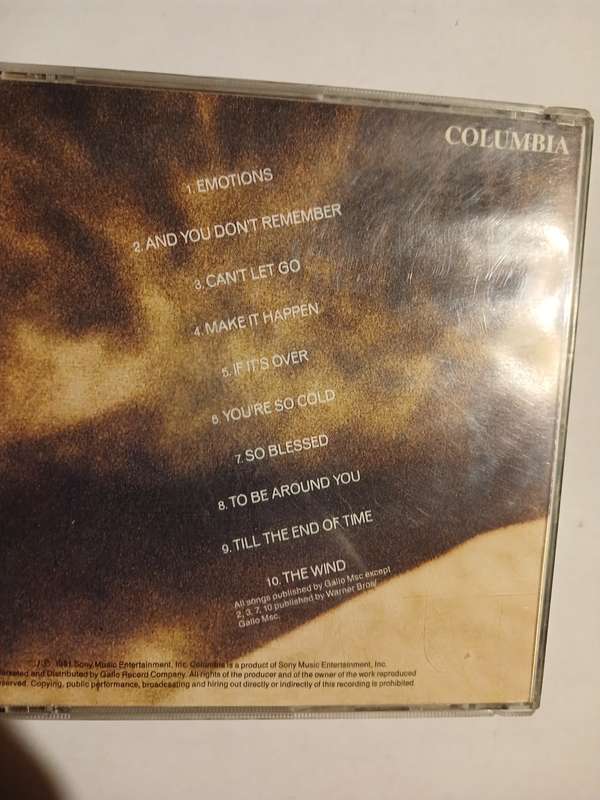 Mariah Carey, Emotions CD