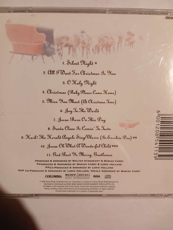 Mariah Carey, Merry Christmas CD