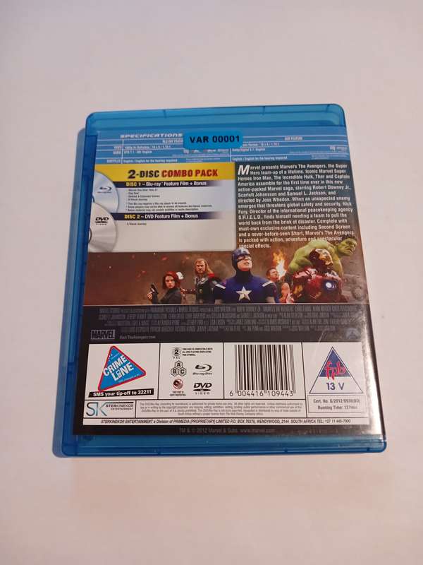 The Avengers, Marvel Blu-ray