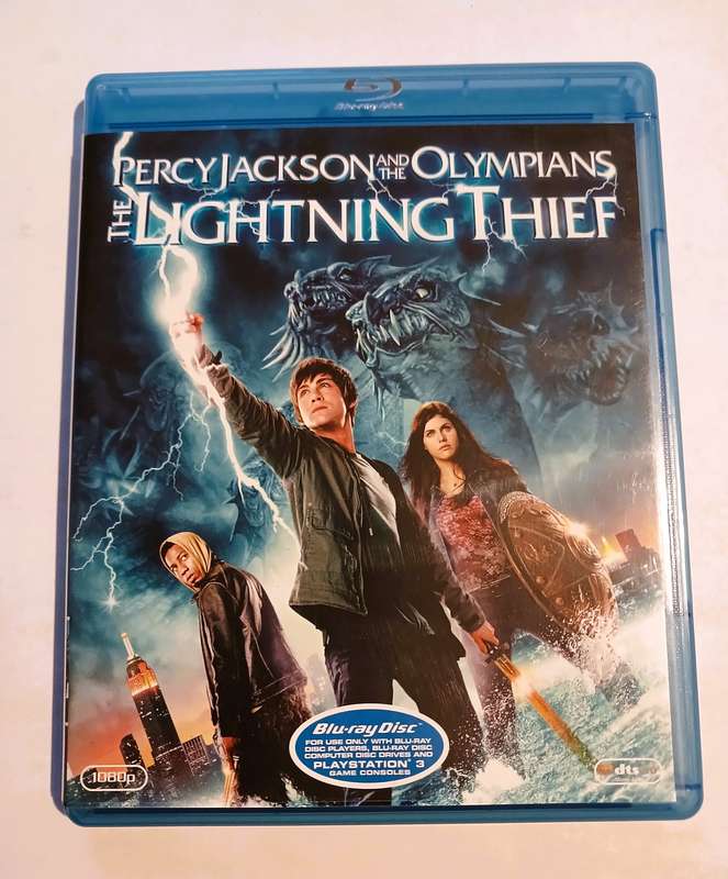 Percy Jackson and the Olympians, The Lightning Thief Blu-ray Disc