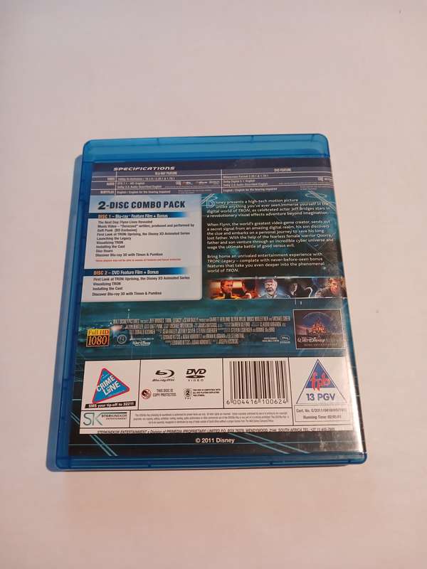 Disney, Tron Legacy Blu-ray Disc + DVD