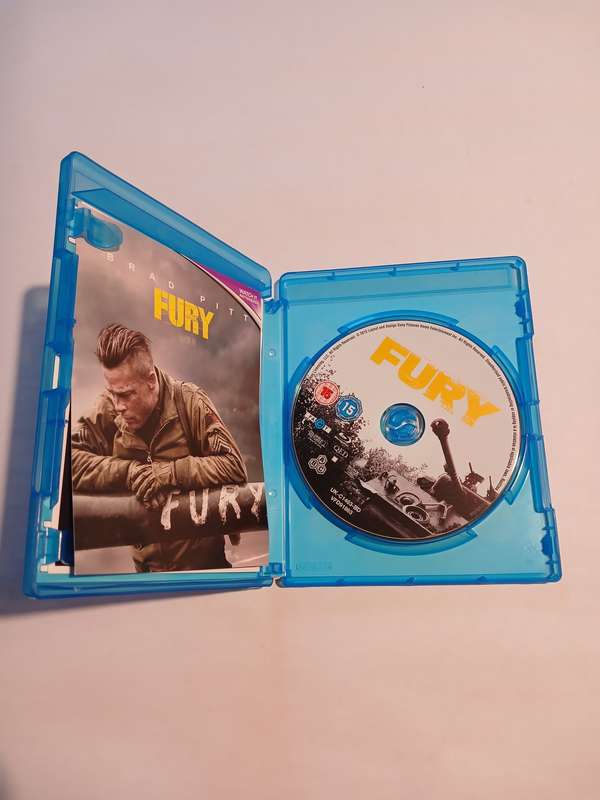 Fury Blu-ray Disc, Mastered in 4K