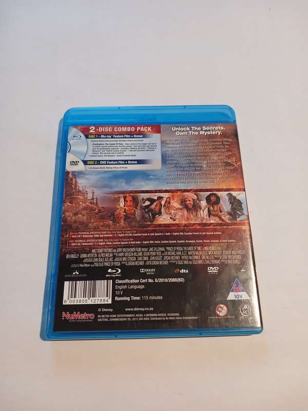 Disney, Prince of Persia, The Sands of Time Blu-ray + DVD