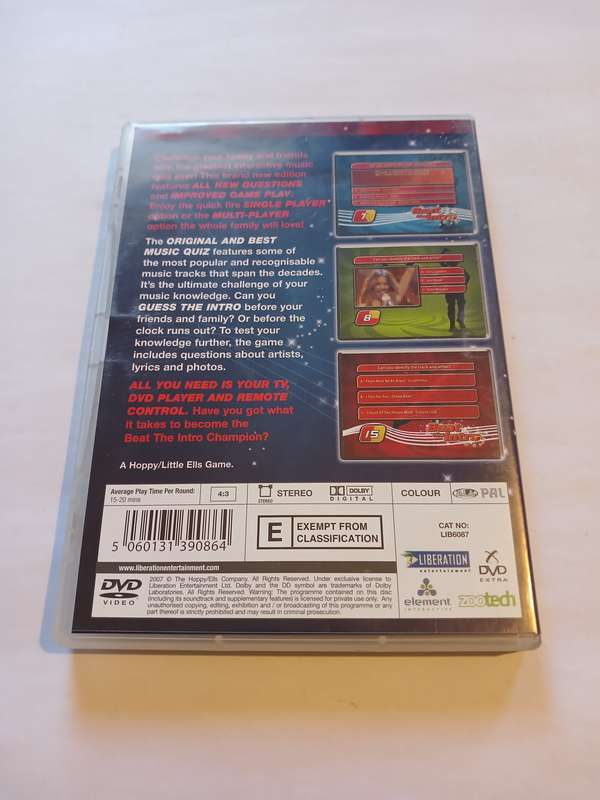 Beat the Intro, The Greatest Music Quiz Ever DVD