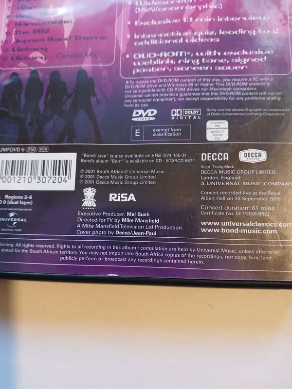 Band Live at the Royal Albert Hall DVD