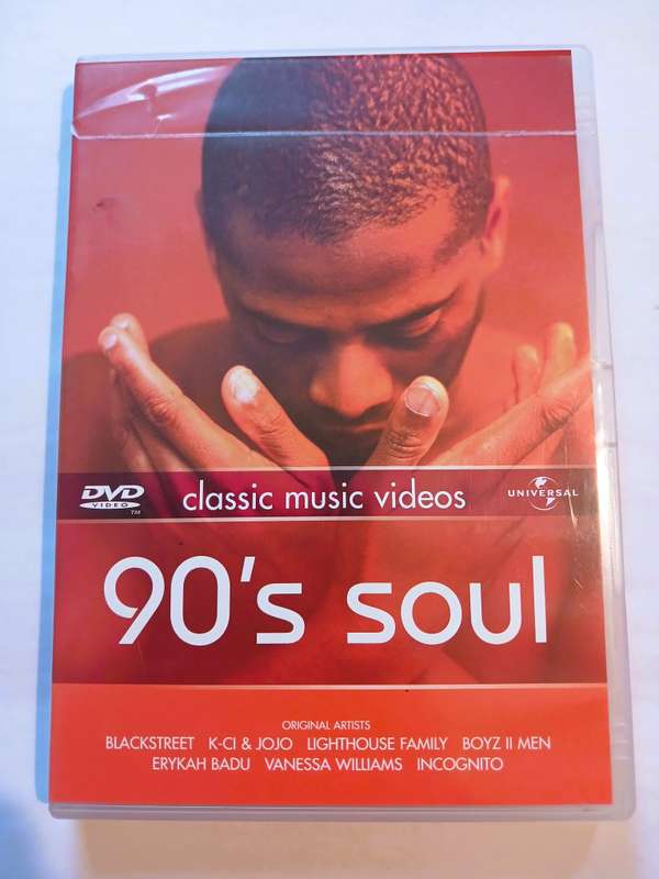 90's Soul, Classic Music Videos DVD