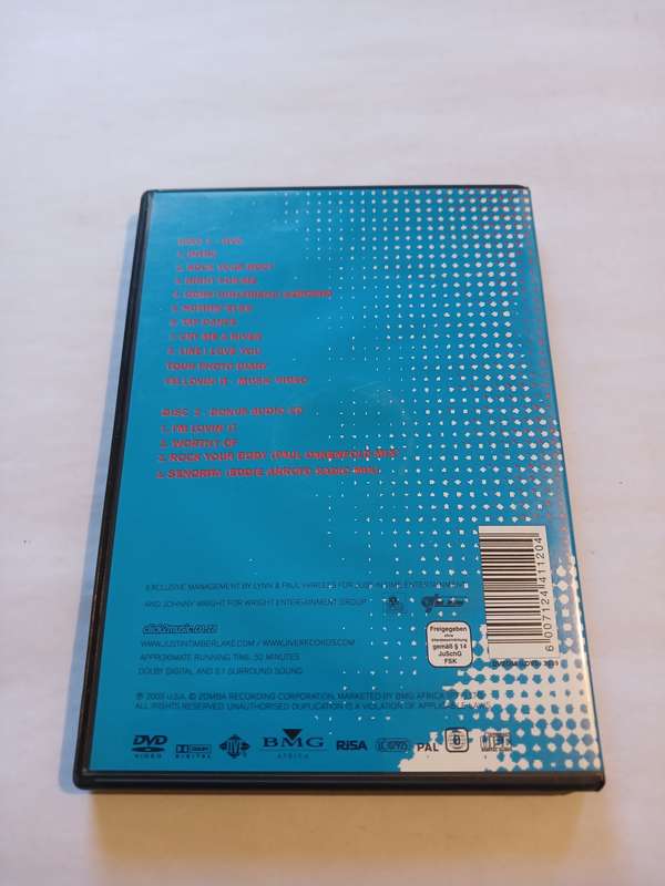 Justin Timberlake Live from London CD/DVD