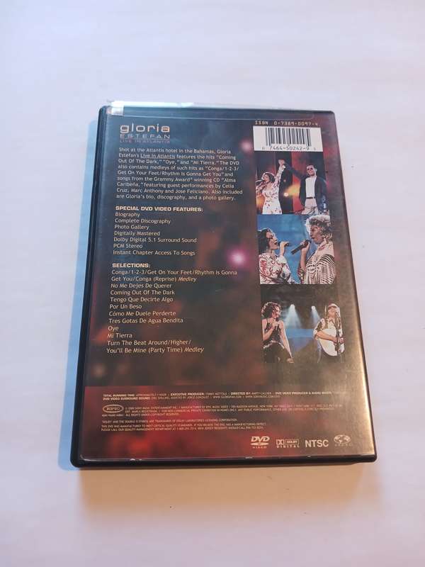 Gloria Estefan, Live in Atlantis DVD