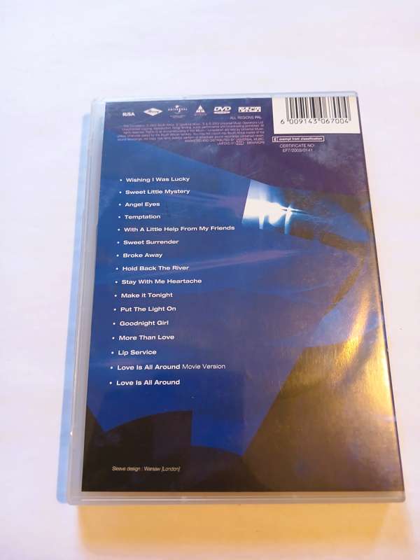 Wet Wet Wet, Greatest Hits DVD