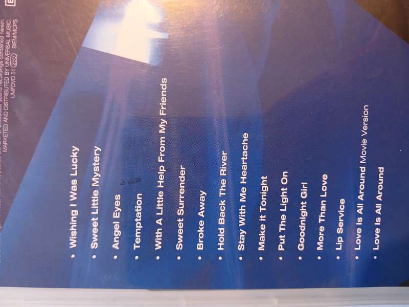 Wet Wet Wet, Greatest Hits DVD