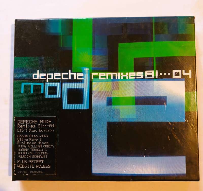 Depeche Mode, Remixes 81 - 04, 3 x CD, UK