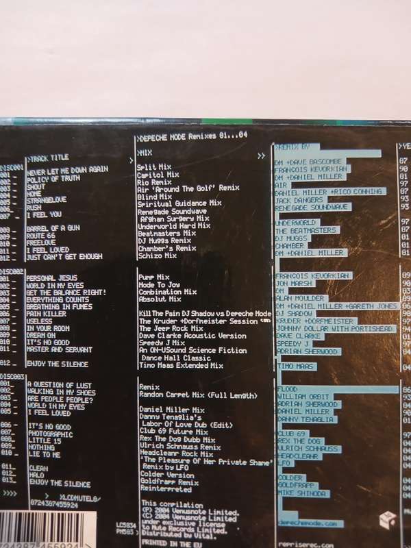 Depeche Mode, Remixes 81 - 04, 3 x CD, UK