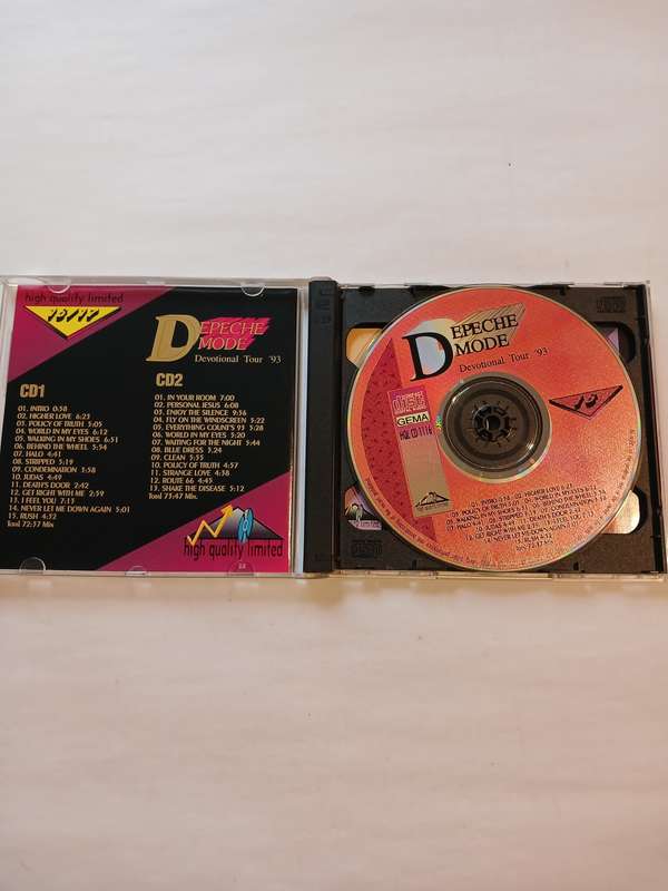 Depeche Mode, Devotional Tour '93, 2 x CD, Germany