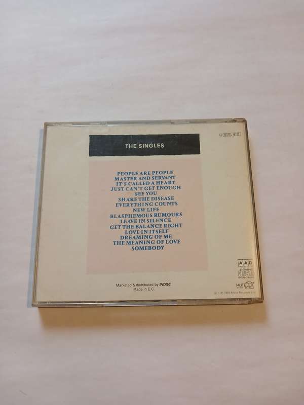 Depeche Mode, The Singles 81 - 85 CD, EU