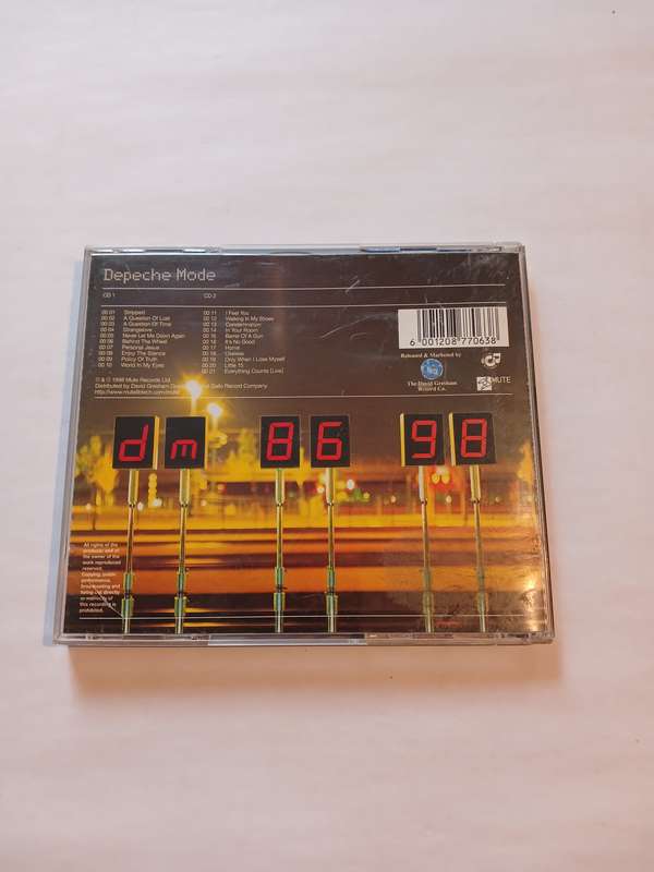Depeche Mode, The Singles 86 - 98, 2 x CD