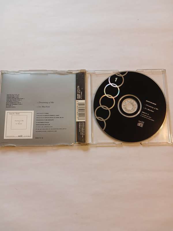 Depeche Mode, Dreaming of Me CD single, UK