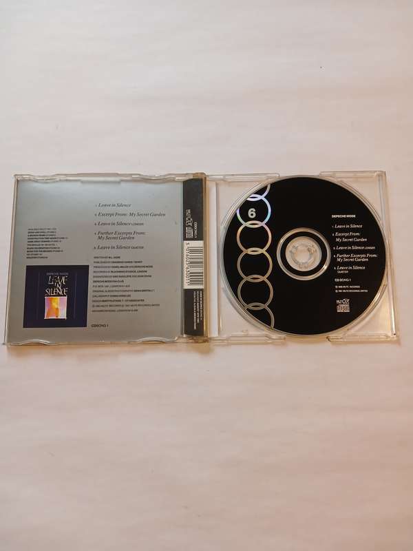 Depeche Mode, Leave the Silence CD single, UK
