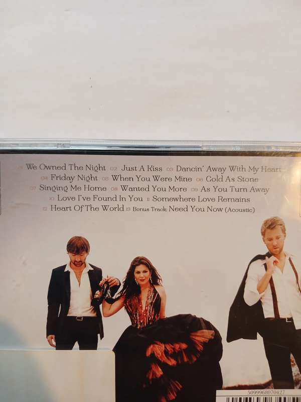Lady Antebellum, Own The Night CD