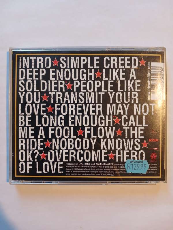 Live, V Enhanced CD