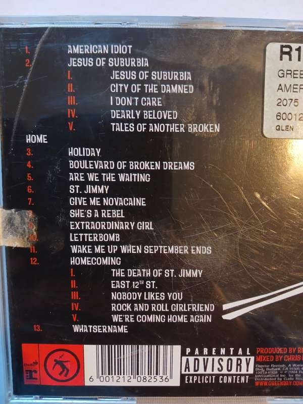 Green Day, American Idiot CD