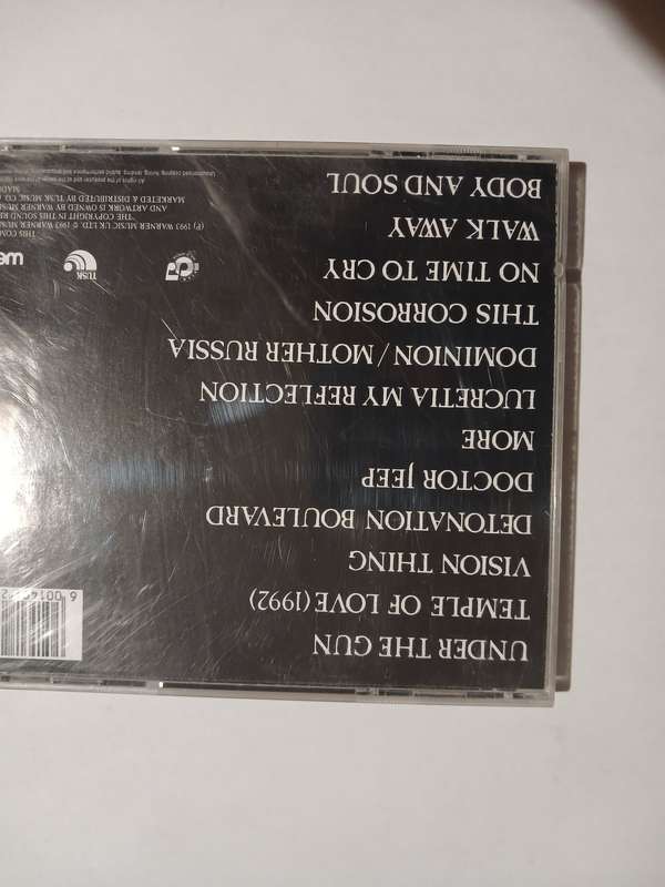 The Sisters of Mercy, A Slight Case of Overbombing, Greatest Hits Vol. 1, CD