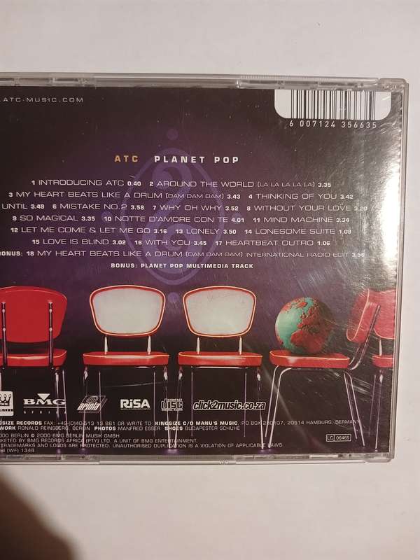 ATC, Planet Pop CD