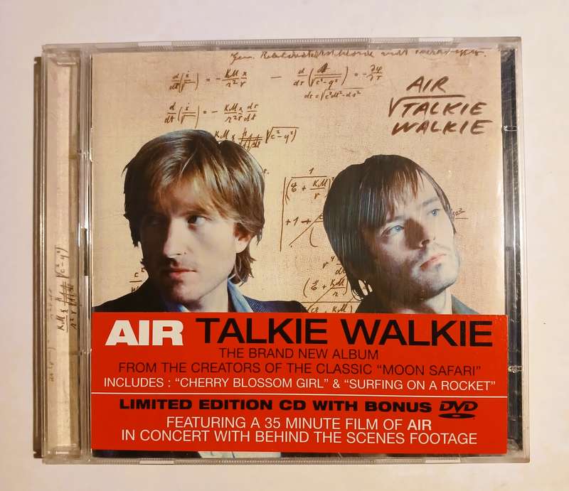 Air, Talkie Walkie, Enhanced CD/DVD. Limited Edition, UK