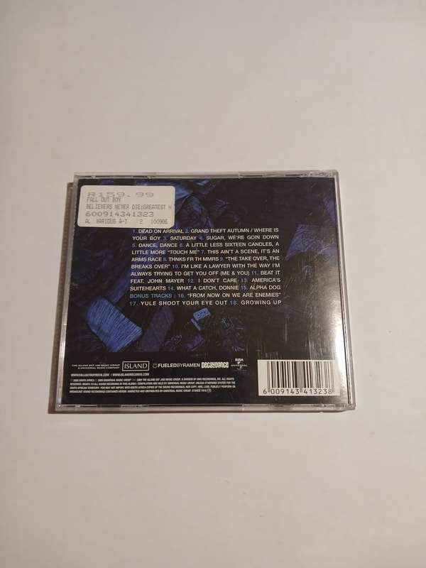 Fall Out Boy, Believers Never Die, Greatest Hits CD