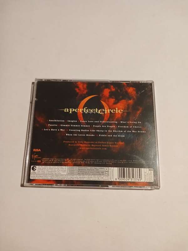 A Perfect Circle, eMotive CD