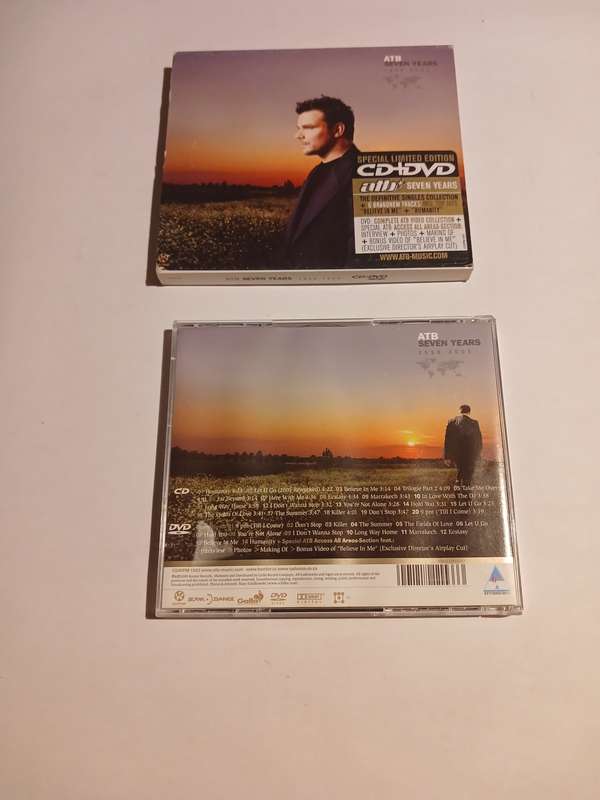ATB, Seven Years 1998 - 2005 CD/DVD, Limited Edition