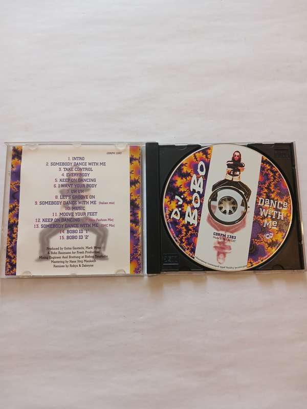 DJ Bobo, Dance with Me CD