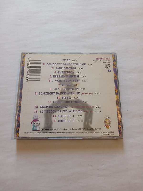 DJ Bobo, Dance with Me CD