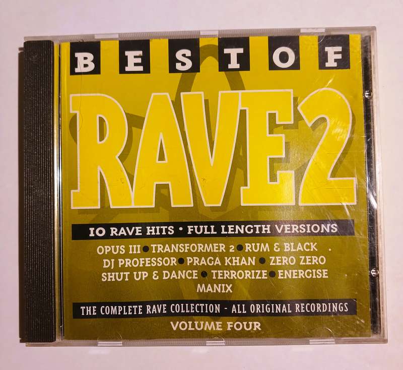 Best of Rave 2, Volume Four CD, UK