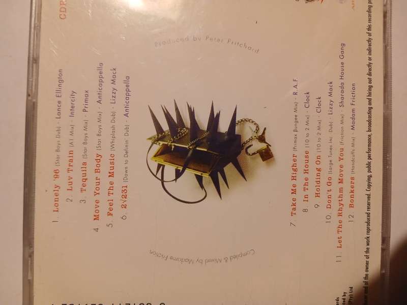Madame Friction's Hardbag CD