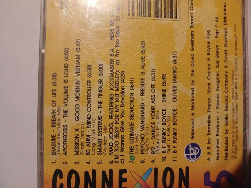 Dance Connexion 5, Techno Edition CD