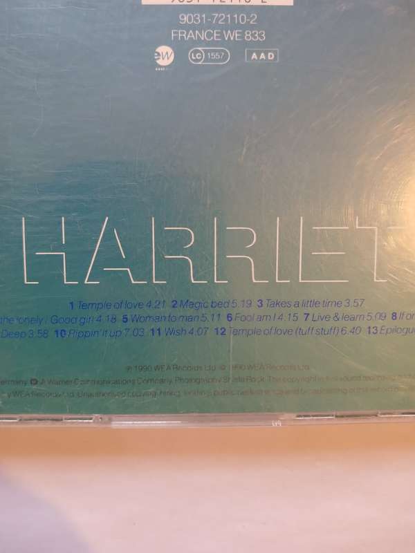 Harriet, Woman to Man CD, Germany