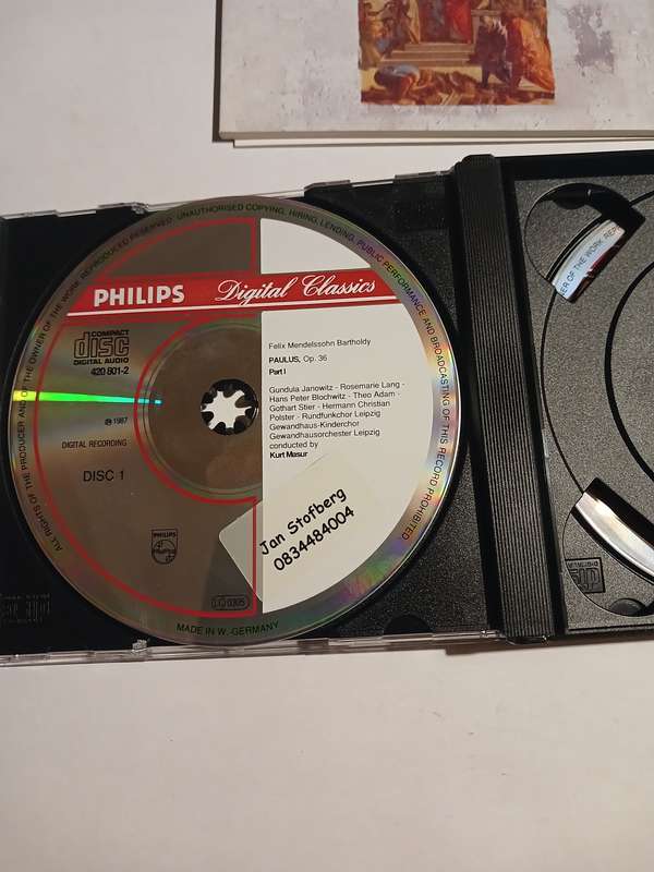 Philips Digital Classics, Paulus, 2 x CD, Germany