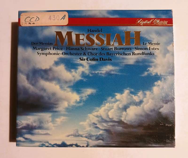 Philips Digital Classics, Messiah, 3 x CD, Germany