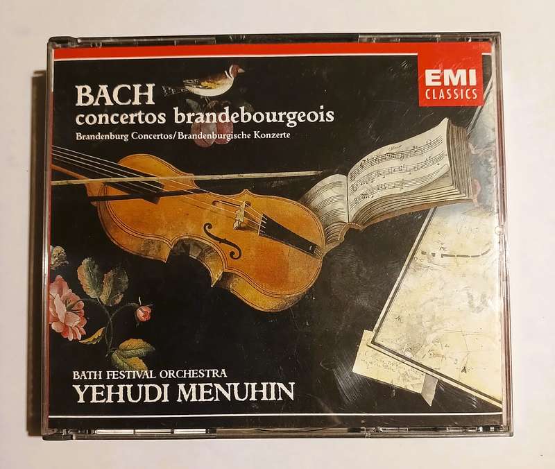 Bach, Concertos Brandebourgeois, 2 x CD