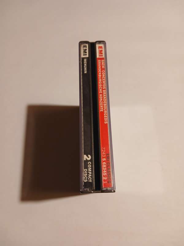 Bach, Concertos Brandebourgeois, 2 x CD