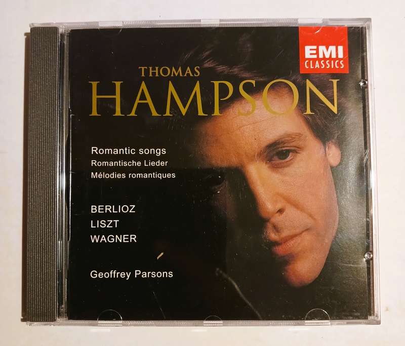 EMI Classics, Romantic Songs, Berlioz, Wagner, Liszt, Hampson CD, EU