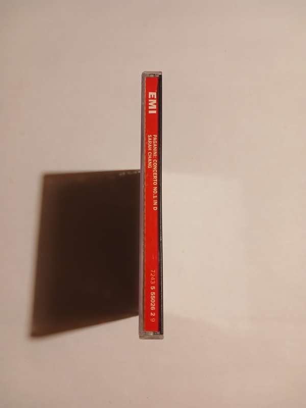 EMI Classics, Paganini: Concerto No. 1 in D, Sarah Chang CD, UK