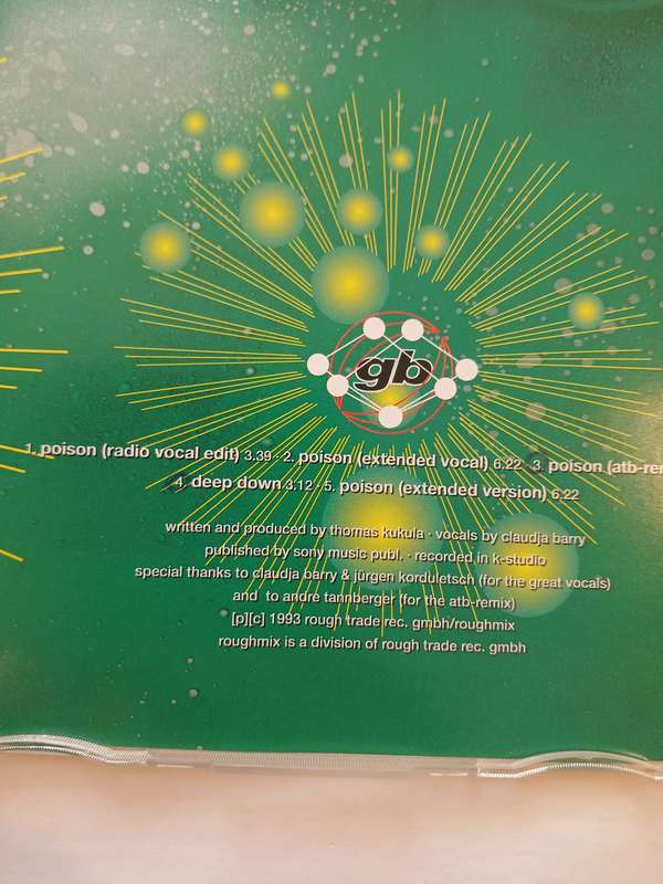 Poison, General Base CD single