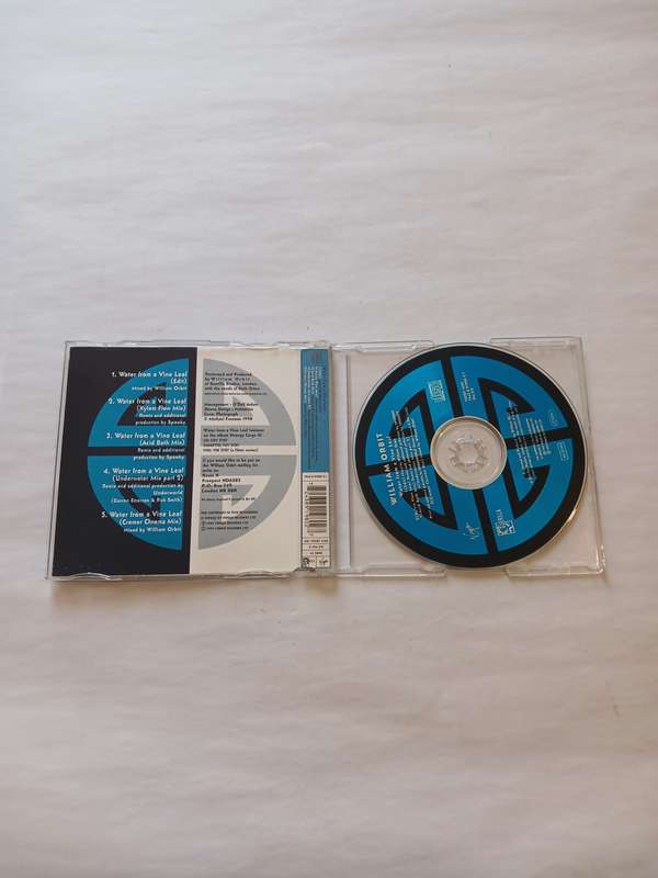 William Orbit, Water from a Vine Leaf CD single, UK & Europe
