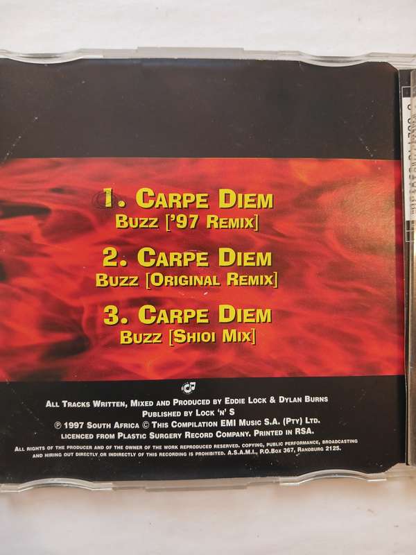 Carpe Diem, The Buzz CD single